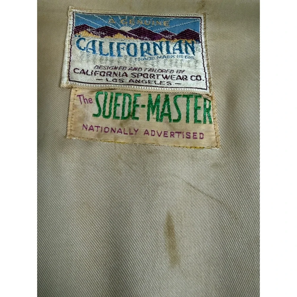Californian vintage suede